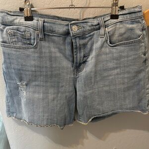 Light Blue Denim Women's Shorts